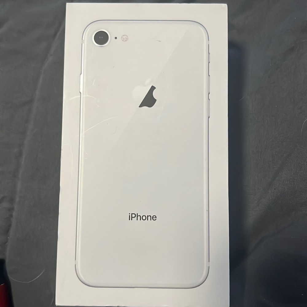 iPhone 8 Silver 256GB empty box